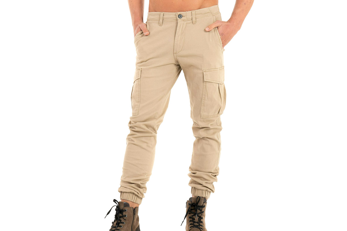 Jack And Jones Jjimarco Jjjoe Cuffed Akm Crokery (12190732 CROKERY) Καφέ